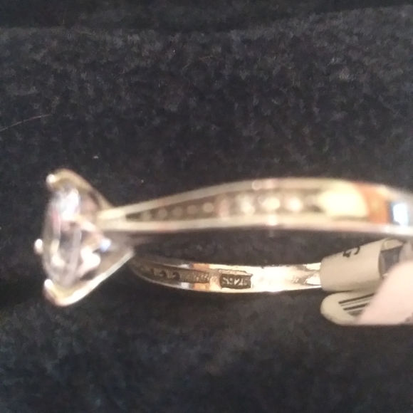 #2 GORGEOUS 925 S/S Square Triple A CZ Engagement Style Ring 😲 - Picture 8 of 15